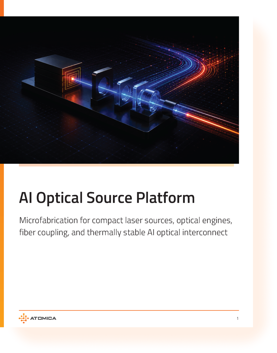 Ai-optical-source-platform