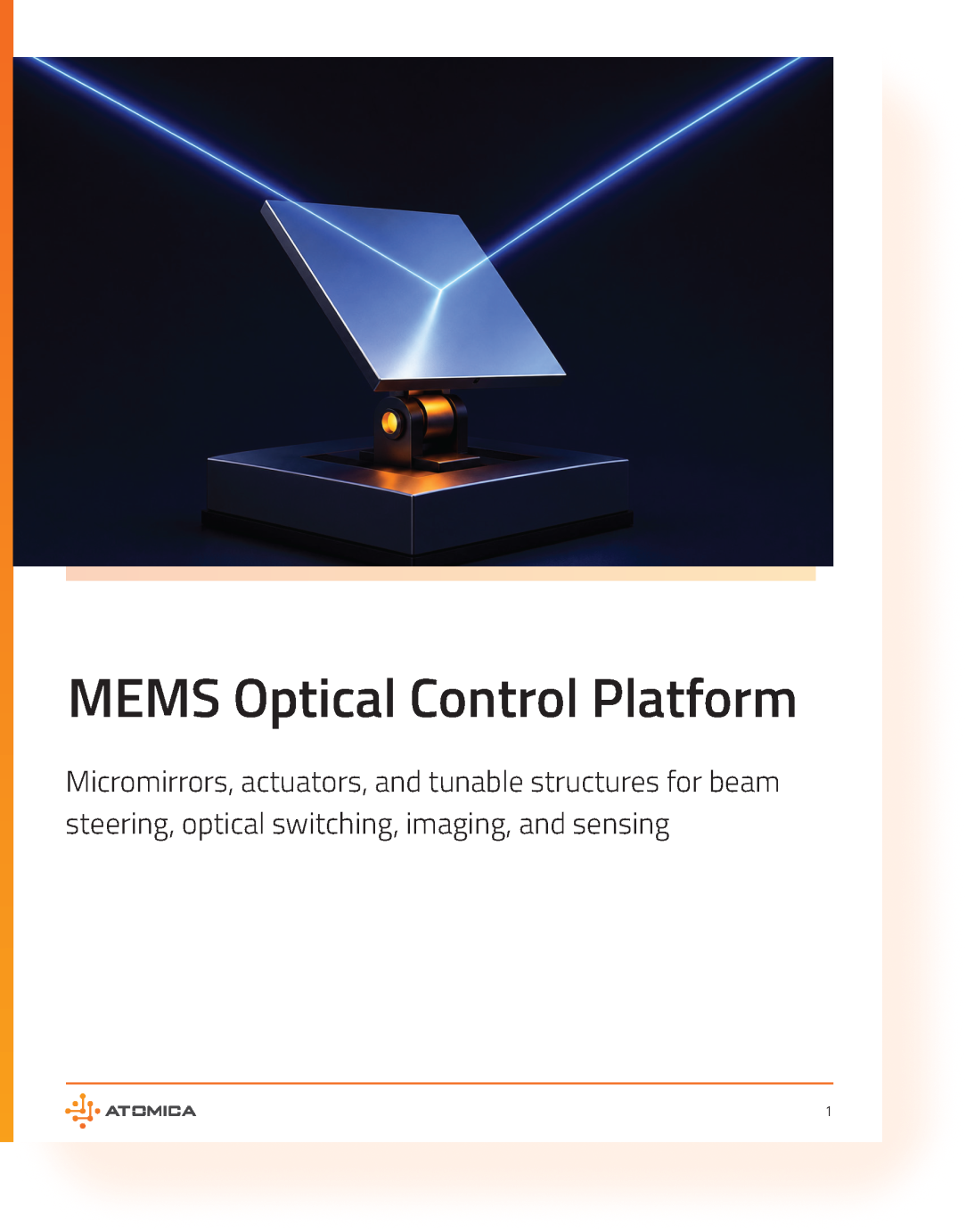 MEMS-Optical-Control-platform